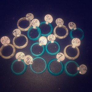 Pick ur size turquoise or white turquoise